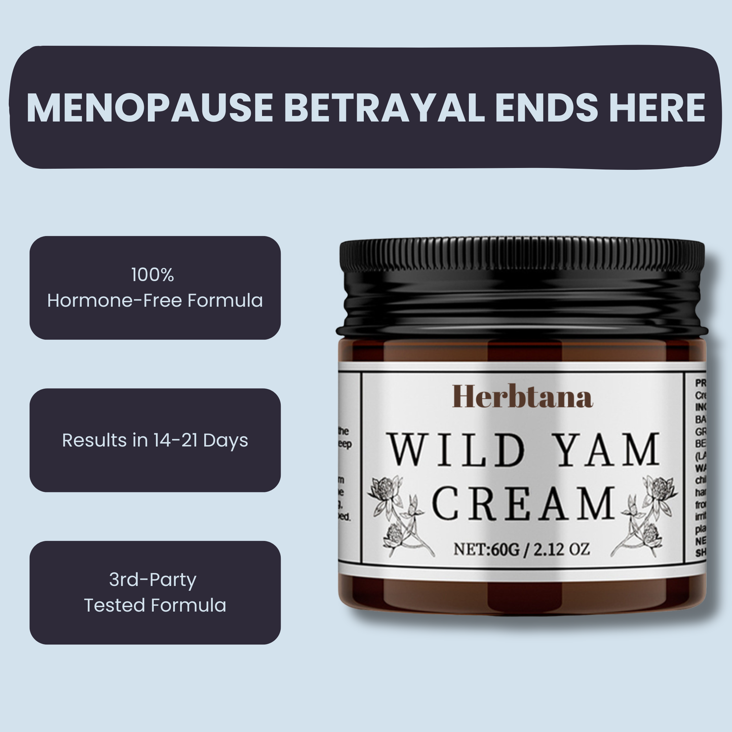 Hormone Balance Wild Yam Cream