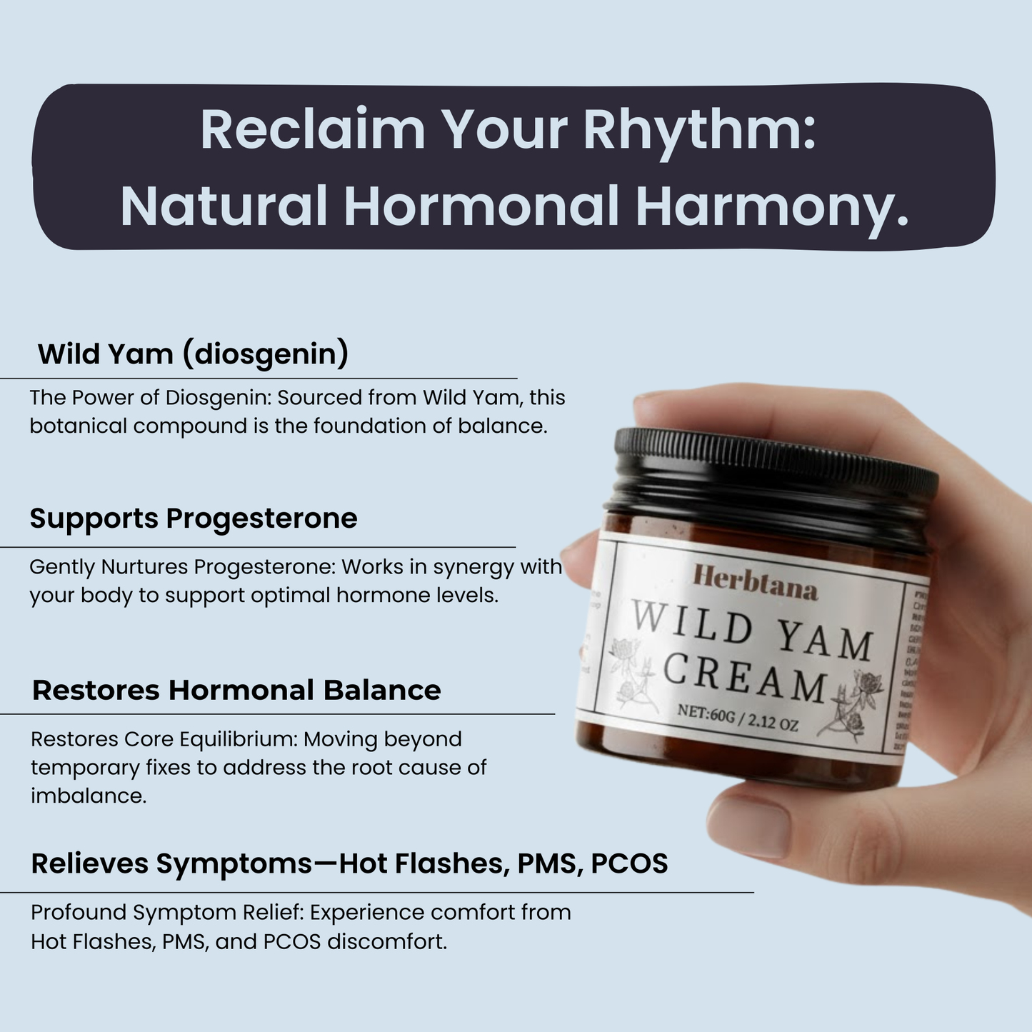 Hormone Balance Wild Yam Cream